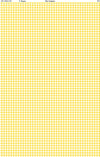 Mini Gingham: Bright Yellow & White