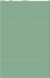 Mini Gingham: Dk Green & White
