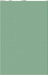 Mini Gingham: Dk Green & White