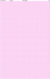 Mini Gingham: Gum Pink & White