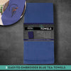 OESD Tea Towels - Blue 2 pack