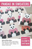 Pandas in Sweaters Pattern by Elizabeth Hartman