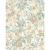 Sapphire Blossoms: Packed Floral- Cream