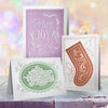 Shimmering Holiday Cards by OESD