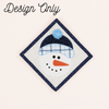 Embroidery Elite: Snow Time Decorative Hot Pad Kimberbell Design Only