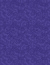 Swirling Leaves: Indigo Purple