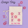 Embroidery Elite: Tic-Tac-Toe Cinch Sack Kimberbell Design Only