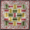 Triple Rail Fence - - Finished Quilt