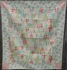 Tumbling Pastels - - Finished Quilt