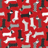 Urban Zoologie Knit- Crimson Dogs