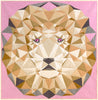 Jungle Abstractions Lion Pattern by Violet Craft