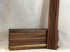 Walnut Hardwood Ruler Stand-20"