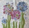 Whatevers 21 Allium Collage Pattern by Laura Heine