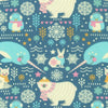 Wishwell Snow Snuggles Flannel: Evening 20961