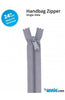 Zipper 24in Single Slide-Gunmetal Gray