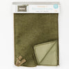 Zipper Pouch Blank:Felt-Olive Large by Kimberbell