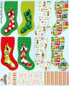 How the Grinch Stole Christmas-Holiday Stocking Panel